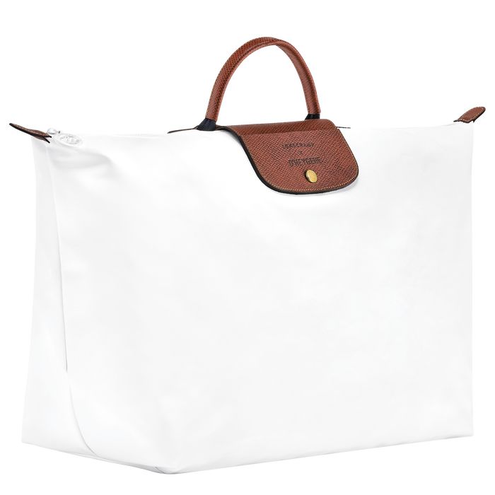 Travel bag / Backpack Longchamp X D'heygere White (24022SD3007) | Longchamp US | Longchamp