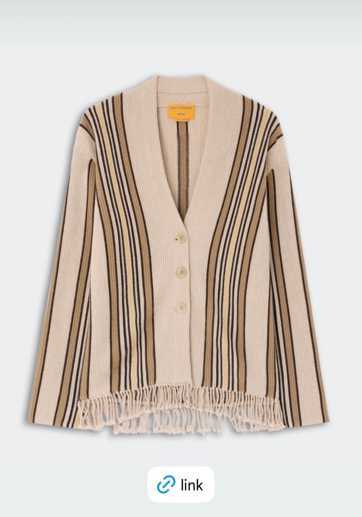 Fall stripes & fringe