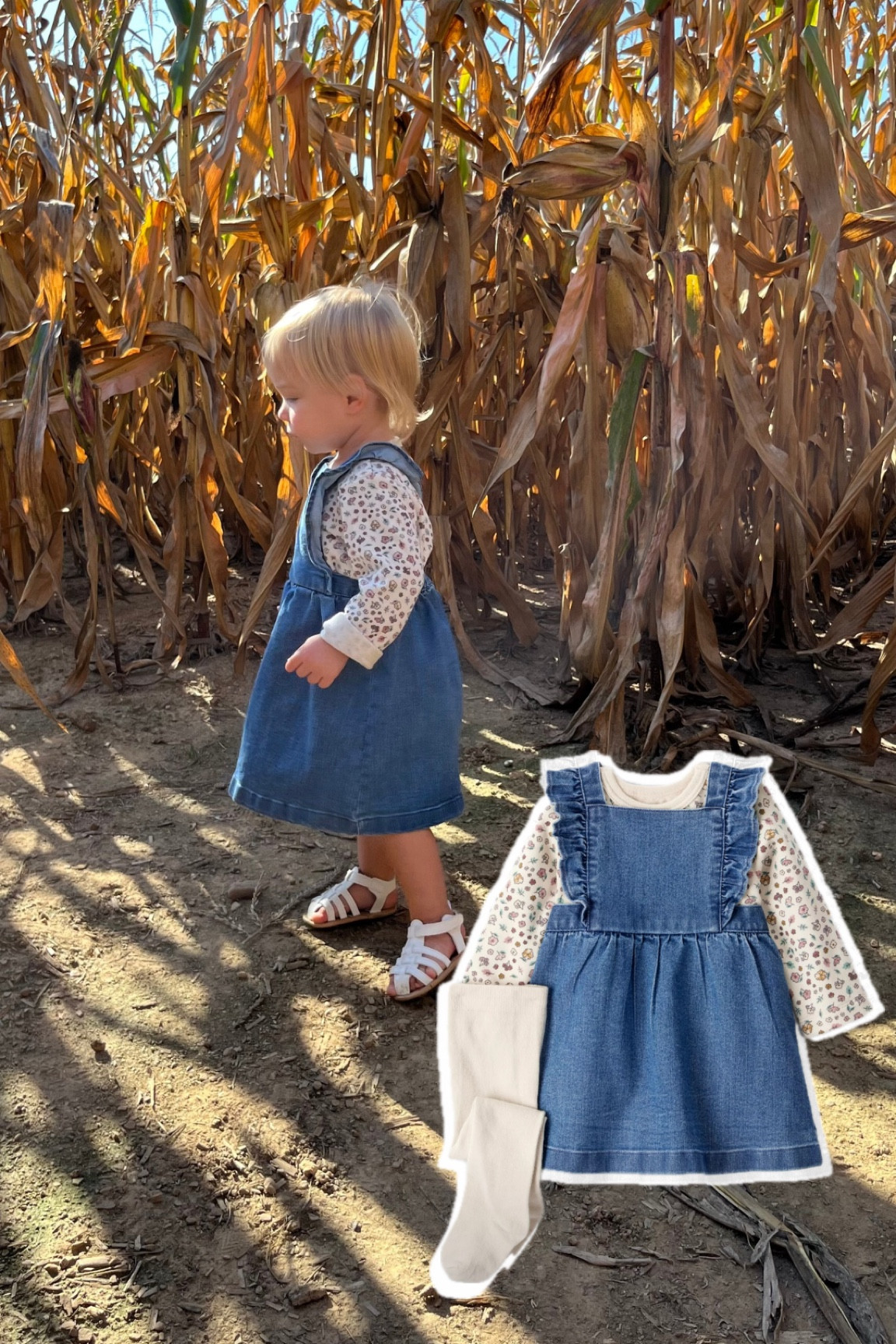 Mallory’s pumpkin patch/corn maze outfit! Mallory’s denim dress is from Kohls. 


Baby girl outfit, baby girl fall outfit, toddler girl outfit, mama and mini outfits.


#LTKkids #LTKbaby #LTKSeasonal