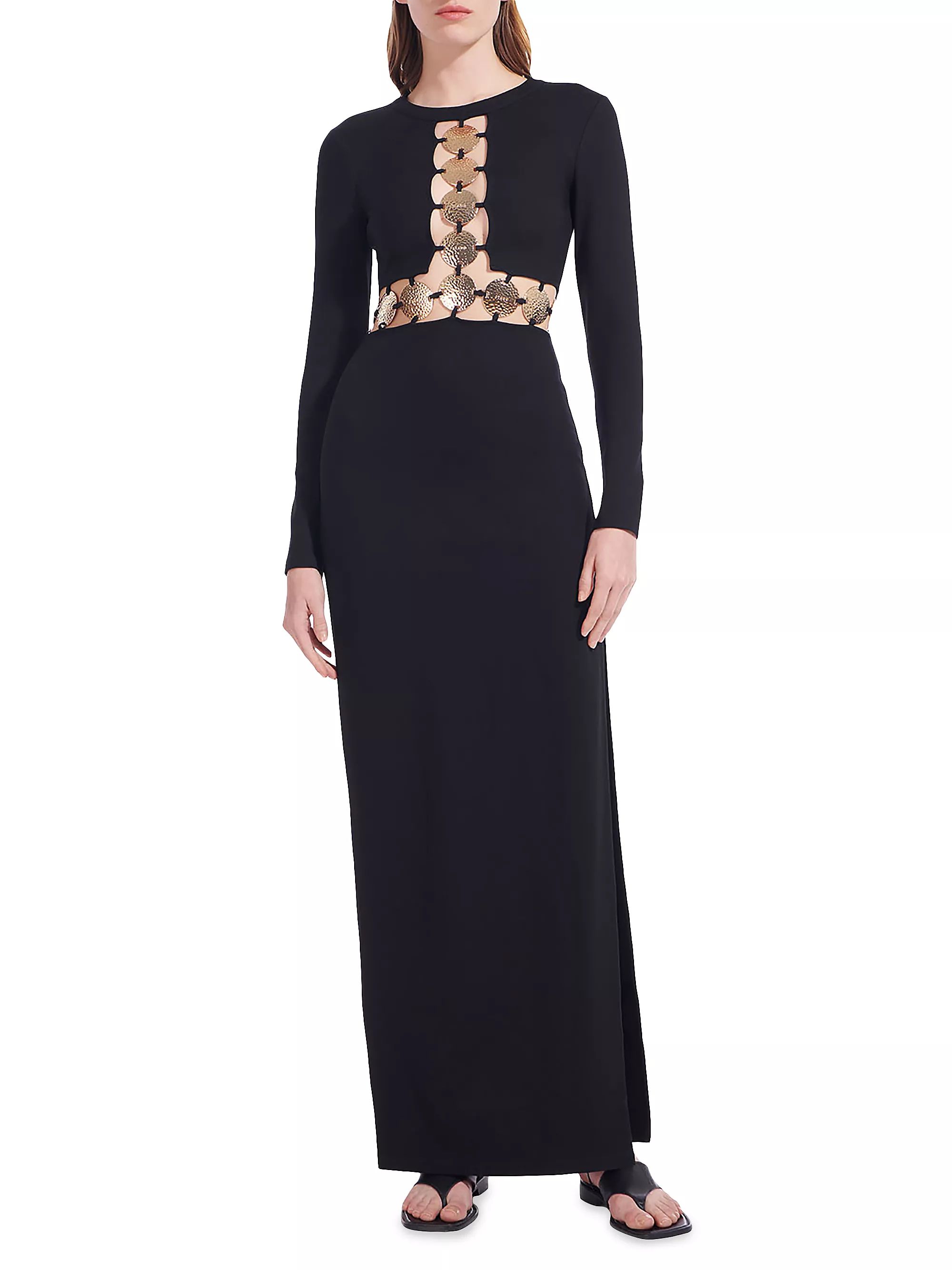 Delphine Embellished Cutout Maxi Dress | Saks Fifth Avenue