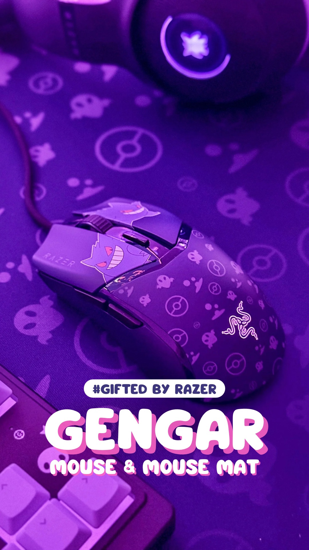 My GENGAR EDITION gaming setup! 😈🖤 #gifted

Do you have Gengar on your Pokémon team? 👻 I do! Thank you Razer for sending over the Gengar Edition mouse and mouse mat to match my Gengar Edition headset! 🥹✨ I love how amazing they look together at my themed setup~ 😍 The mouse mat is the perfect size and I love how lightweight the mouse is!

I linked the items featured below with similar products + alternatives for anything that is no longer available! 💕

💜▪️💜▪️💜▪️💜

Gengar, Razer x Pokémon, Gengar gaming setup, Pokémon gaming setup, Gengar Edition Mouse, Gengar Edition Mouse Mat, Gengar Edition Headset, purple gaming setup, pink gaming setup, pc gaming, kawaii gaming setup, desk ideas, gaming room ideas, shop my setup, gaming peripherals, cute room decor, pastel decor, HYTE gaming PC, PC case, Halloween decor, Gigabyte GPU, Corsair Vengeance RAM, ASUS ROG, MSI, Lian Li

#LTKHome #LTKSeasonal #LTKHalloween