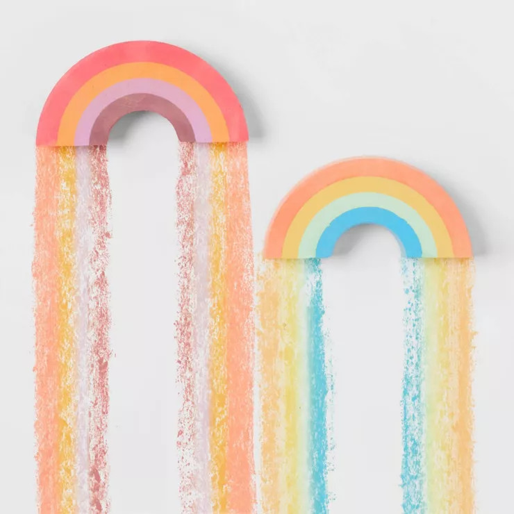 Rainbow Sidewalk Chalk 2ct - Sun Squad™ | Target