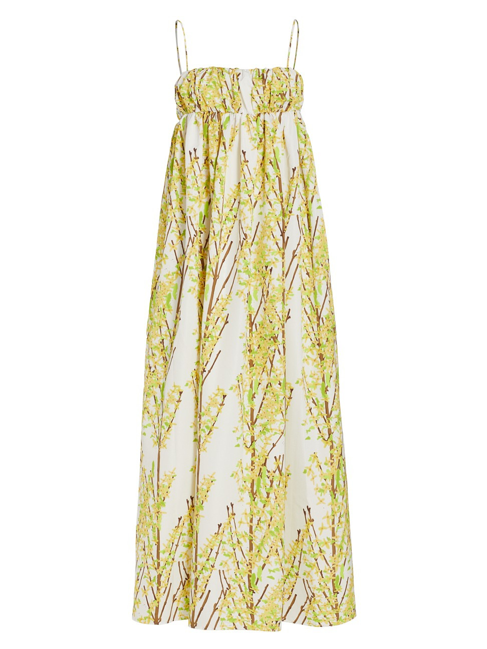 Women's Birgit Empire-Waist Maxi Dress - Blossom Yellow - Size 2 | Saks Fifth Avenue