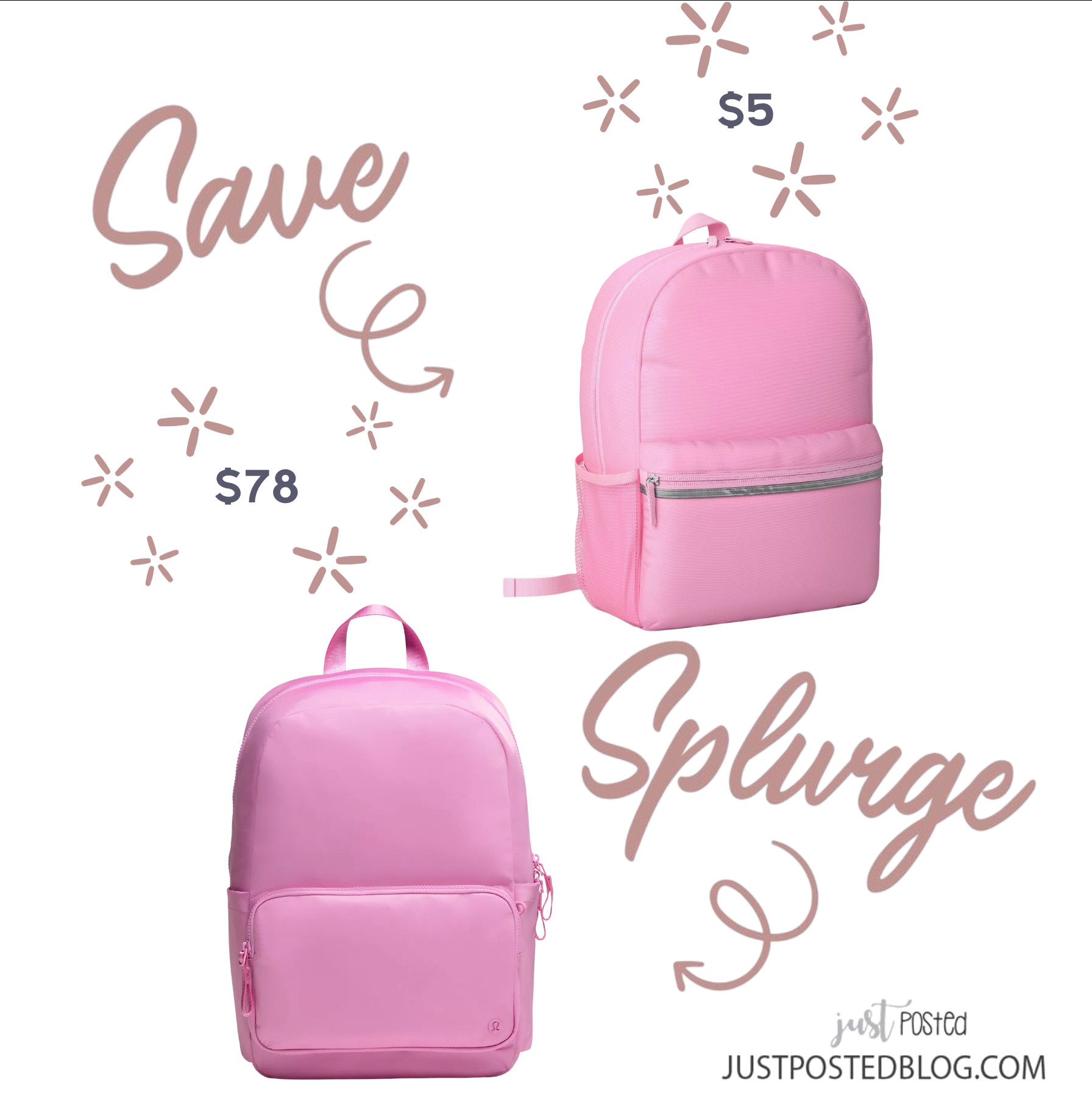 WOAH!!! $5 backpacks, there are many colors!! These are going quick! 

 