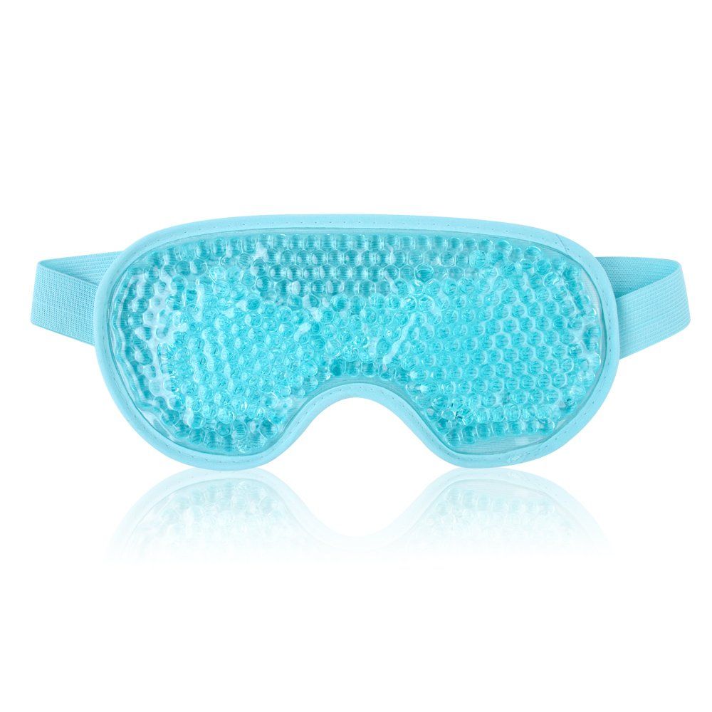 NEWGO Cold Eye Mask Cooling Eye Mask Eye Ice Pack for Puffiness, Reusable Ice Eye Mask Gel Eye Ma... | Amazon (US)