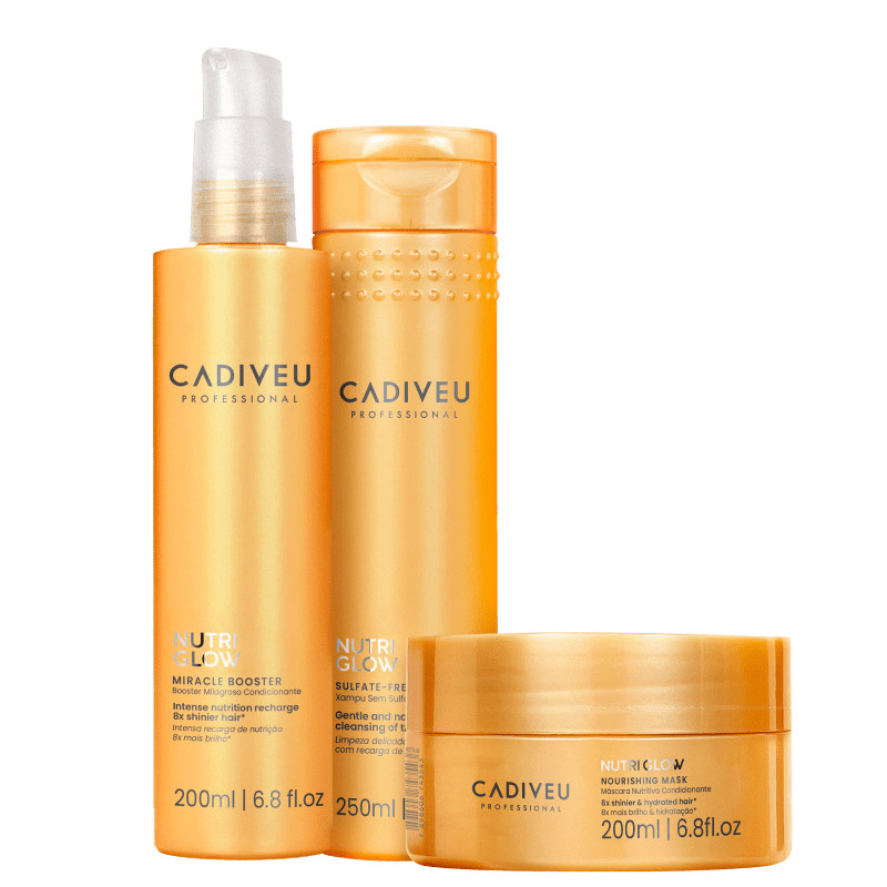 Kit Cadiveu Professional Nutri Glow Trio (3 Produtos) | Beleza Na Web (BR)