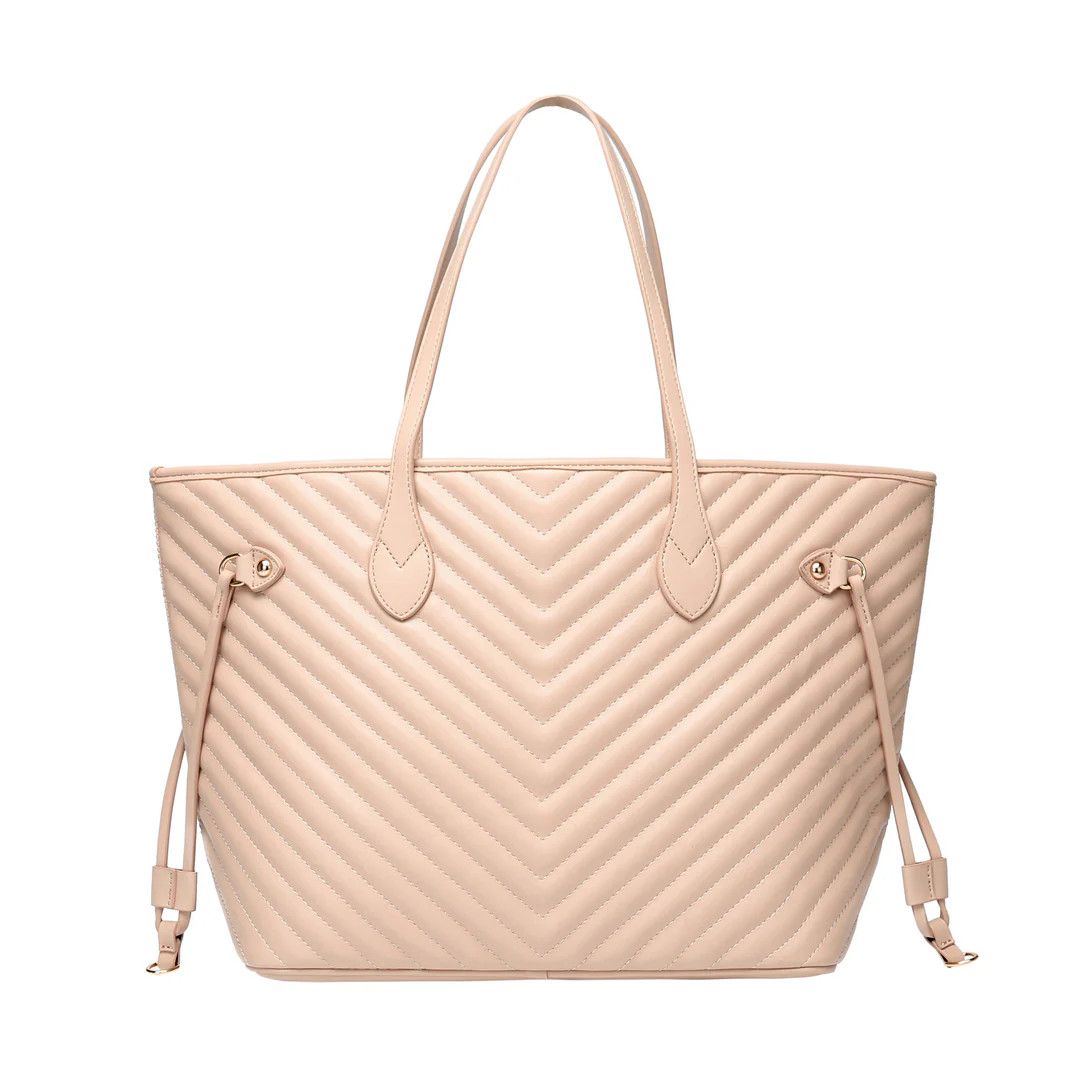 Tote Shoulder Bag with inner pouch | Daisy Rose