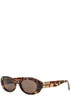 Oval-frame sunglasses | Harvey Nichols