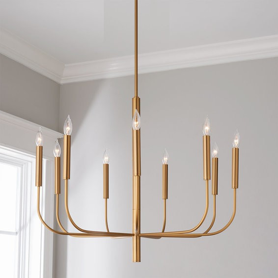 ED Ellen DeGeneres Brianna 9 Light Chandelier | Shades of Light