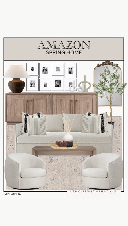 Amazon home / Amazon furniture / Styled living room / Neutral Home Decor / Neutral Decorative Accents / Neutral Area Rugs / Neutral Vases / Neutral Seasonal Decor /  Organic Modern Decor / Living Room Furniture / Entryway Furniture / Bedroom Furniture / Accent Chairs / Console Tables / Coffee Table / Framed Art / Throw Pillows / Throw Blankets 

#LTKHome #LTKStyleTip