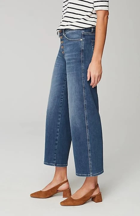 High-Rise Button-Fly Jeans | J. Jill