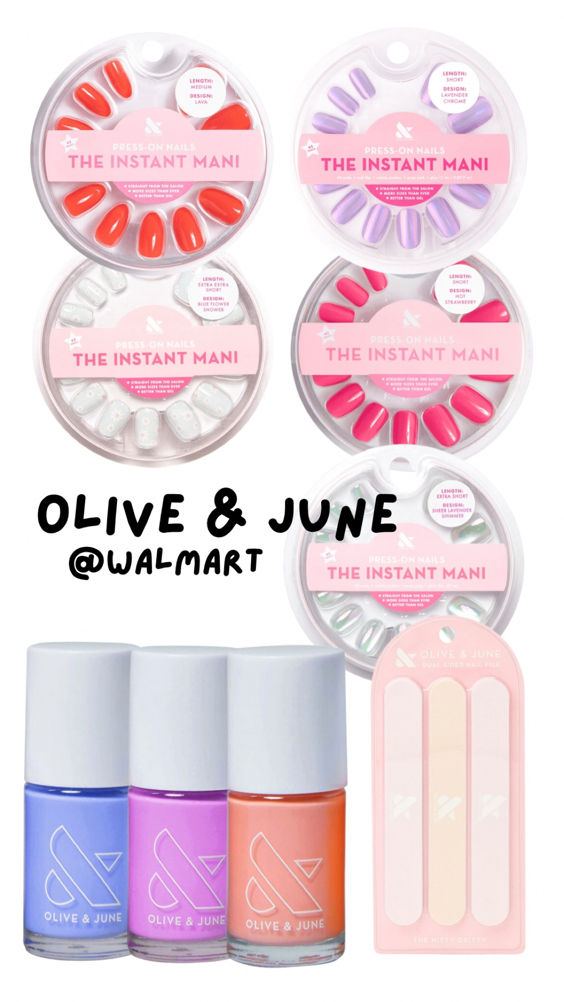 Loving my Olive & June nails! 💅

#WalmartPartner #WalmartMustHaves @Walmart @shop.LTK #liketkit 

#LTKBeauty #LTKStyleTip