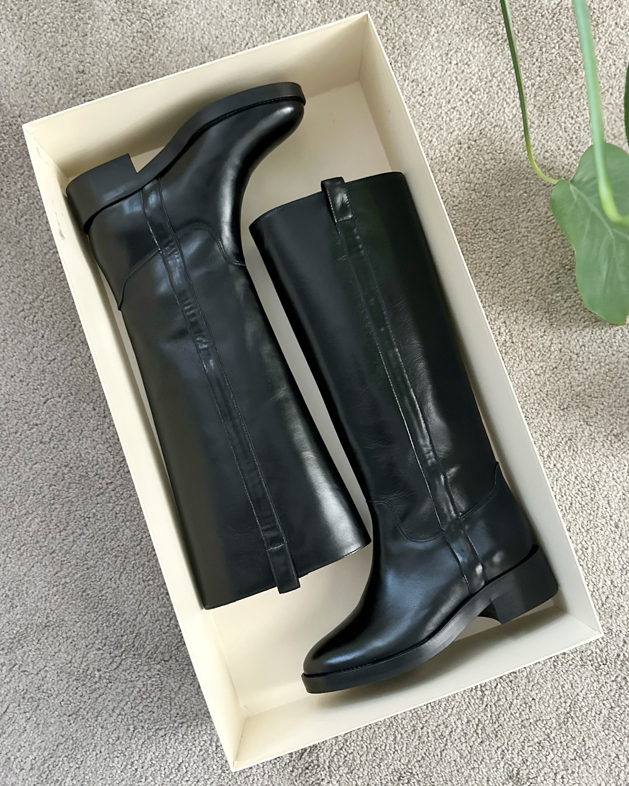 finally found some black riding boots i love from @sezane — the bridget boot in a luxe smooth black leather 😍 sized up a half size which i normally do with boots! ✌️ {01.24.25}

riding boots, black boots, sezane bridget knee boots 

#LTKOver40 #LTKSeasonal