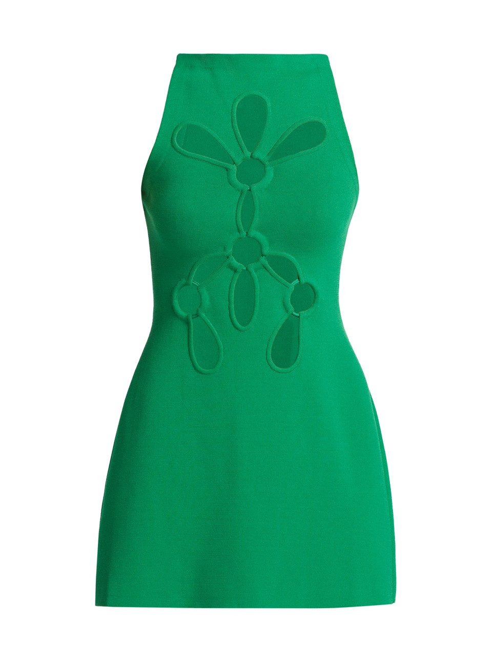 Women's Franco Knit Minidress - Malachite - Size Large | Saks Fifth Avenue