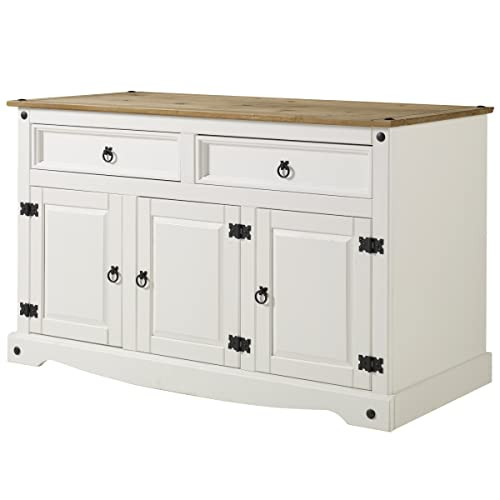 Wood Buffet Sideboard Corona Snow | Furniture Dash | Amazon (US)