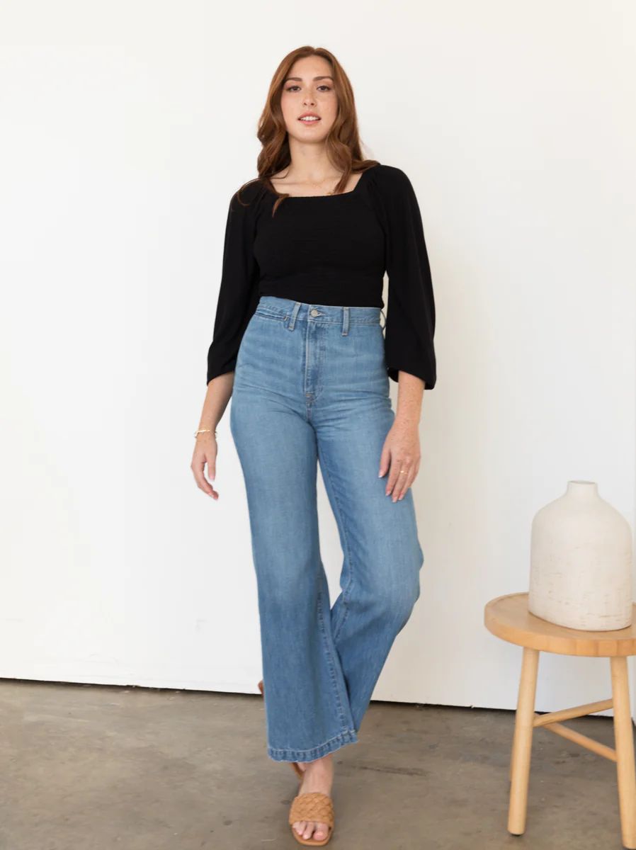 Ginnie Wide Leg Jean | ABLE Clothing