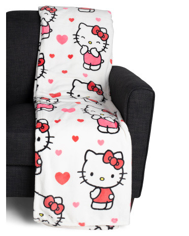 Hearts Silk Touch Throw | TJ Maxx