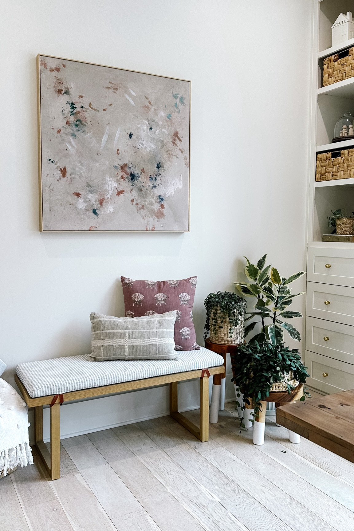 It’s starting to feel like spring in the house.  Loving the studio McGee new art for target 