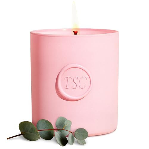 The Skinny Confidential Candle with Organic Eucalyptus Essential Oil - All-Natural Soy Wax Jar Candle - Non-Toxic Aromatherapy Candles for Home with Natural Cotton Wick - Paraben-Free & Non-GMO | Amazon (US)