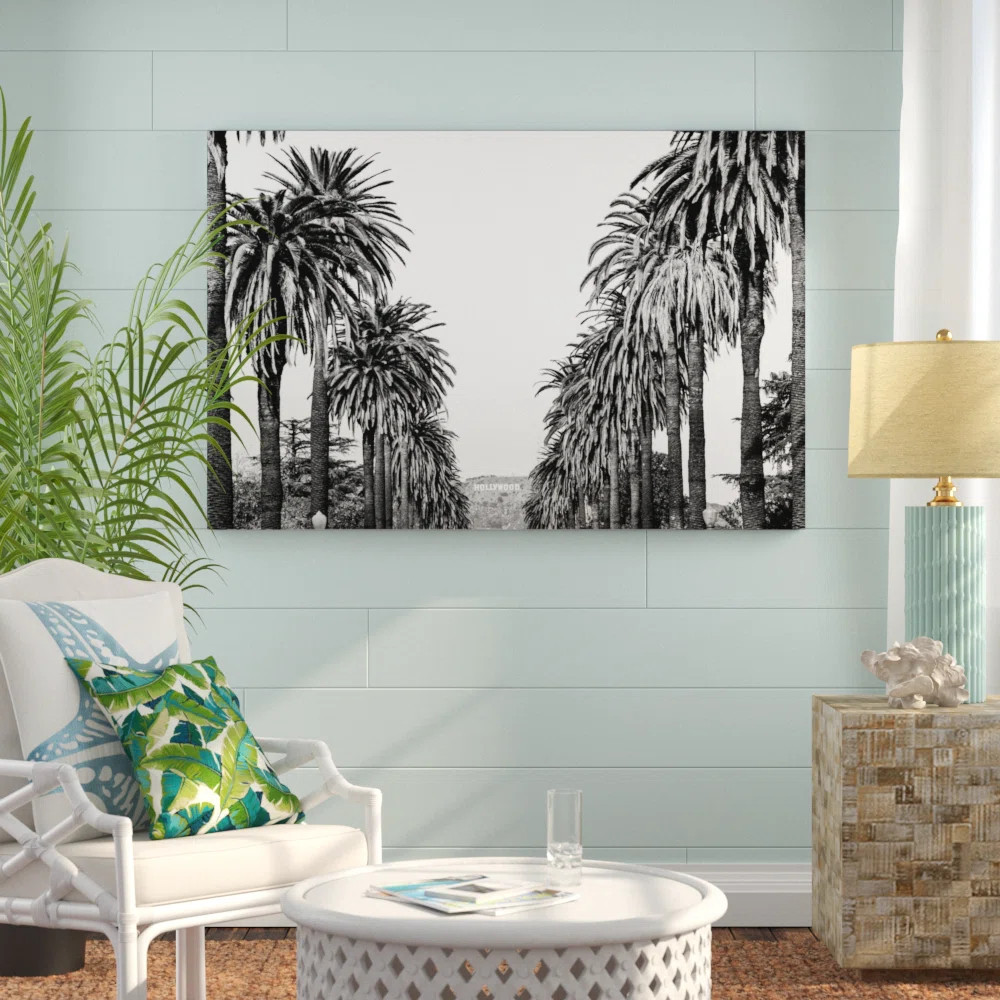 Beachcrest Home™ Hollywood In Sight by Morgan Hartley - Wrapped Canvas Photograph Print & Revie... | Wayfair North America