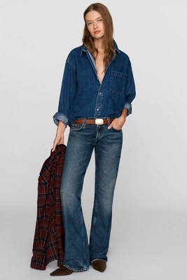 Low Rise Bootcut Jeans | Anthropologie (US)