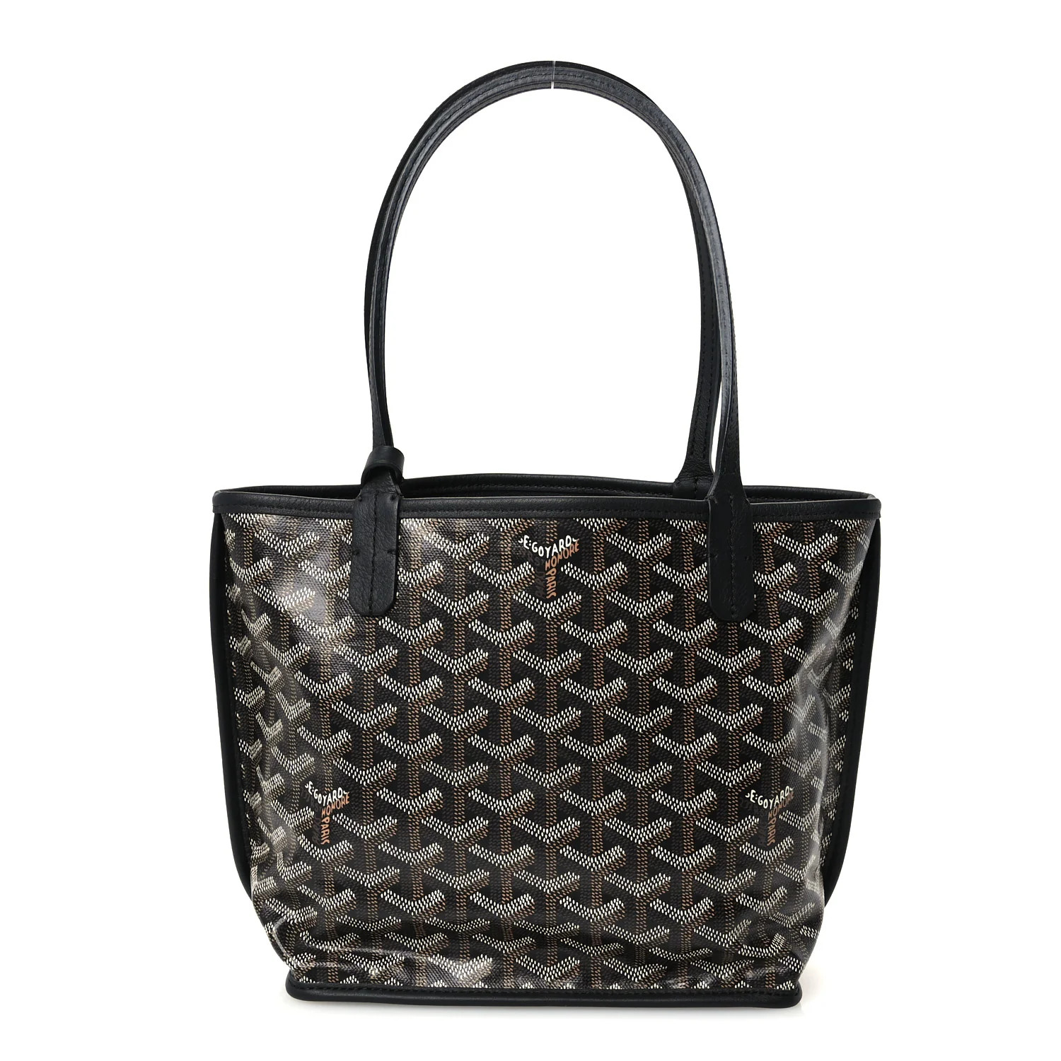 Goyard Goyardine Reversible Mini Anjou Black 1959993 | FASHIONPHILE (US)
