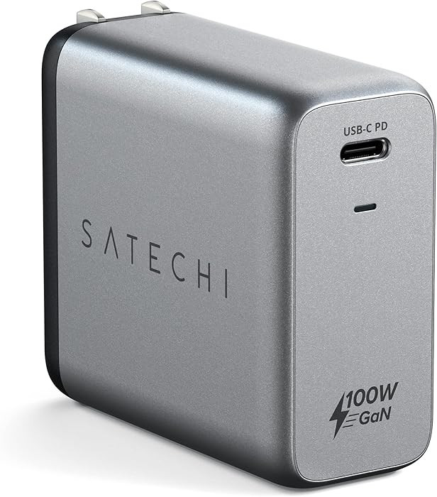 Satechi 100W USB C PD Wall Charger Block – Powerful GaN Tech – Compatible with MacBook Pro/Ai... | Amazon (US)