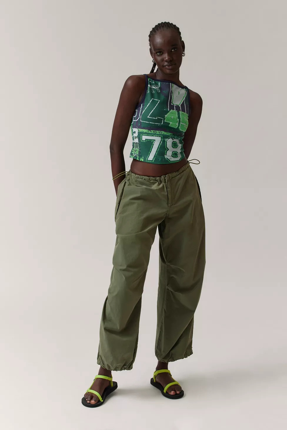 BDG Romy Boatneck Cropped Tank Top | Urban Outfitters (US and RoW)