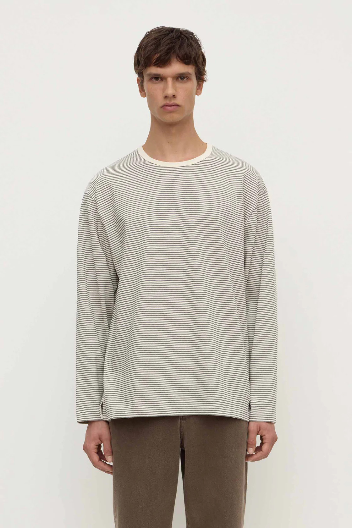 Malone Stripe Long Sleeve Tee | Assembly Label