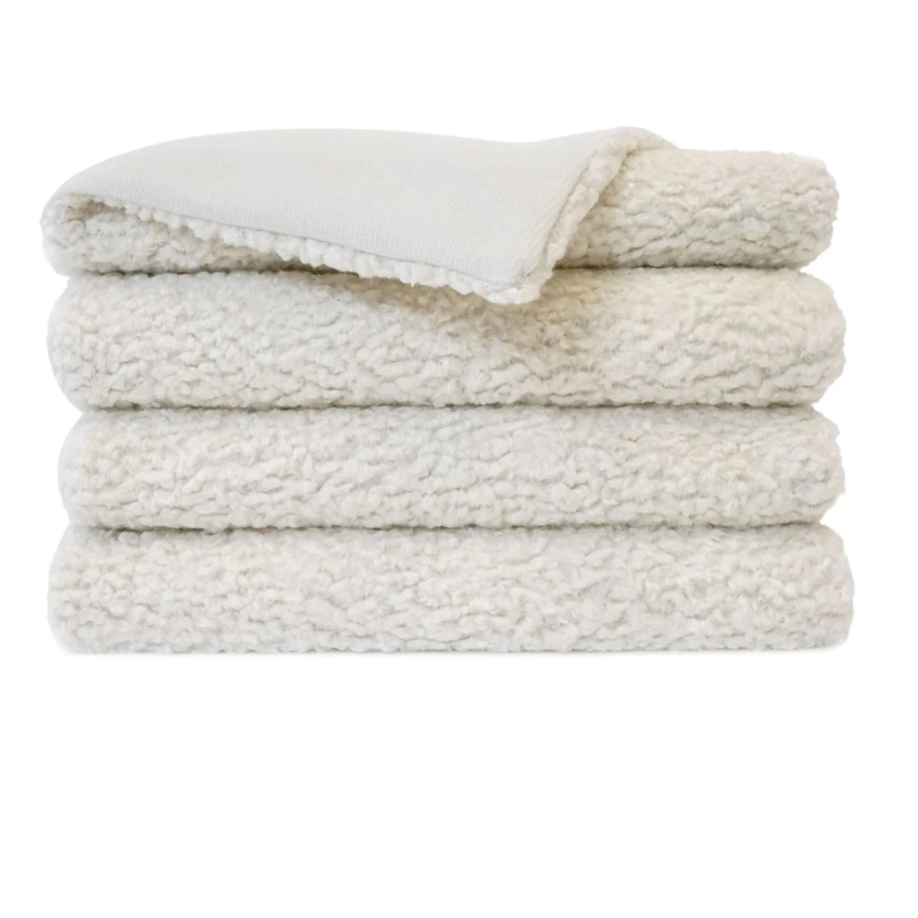 Poodle Throw - Ivory | Outrageous Interiors + Design