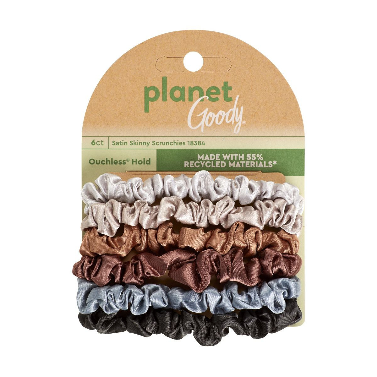 Planet Goody Thin Hair Scrunchies - 6ct | Target