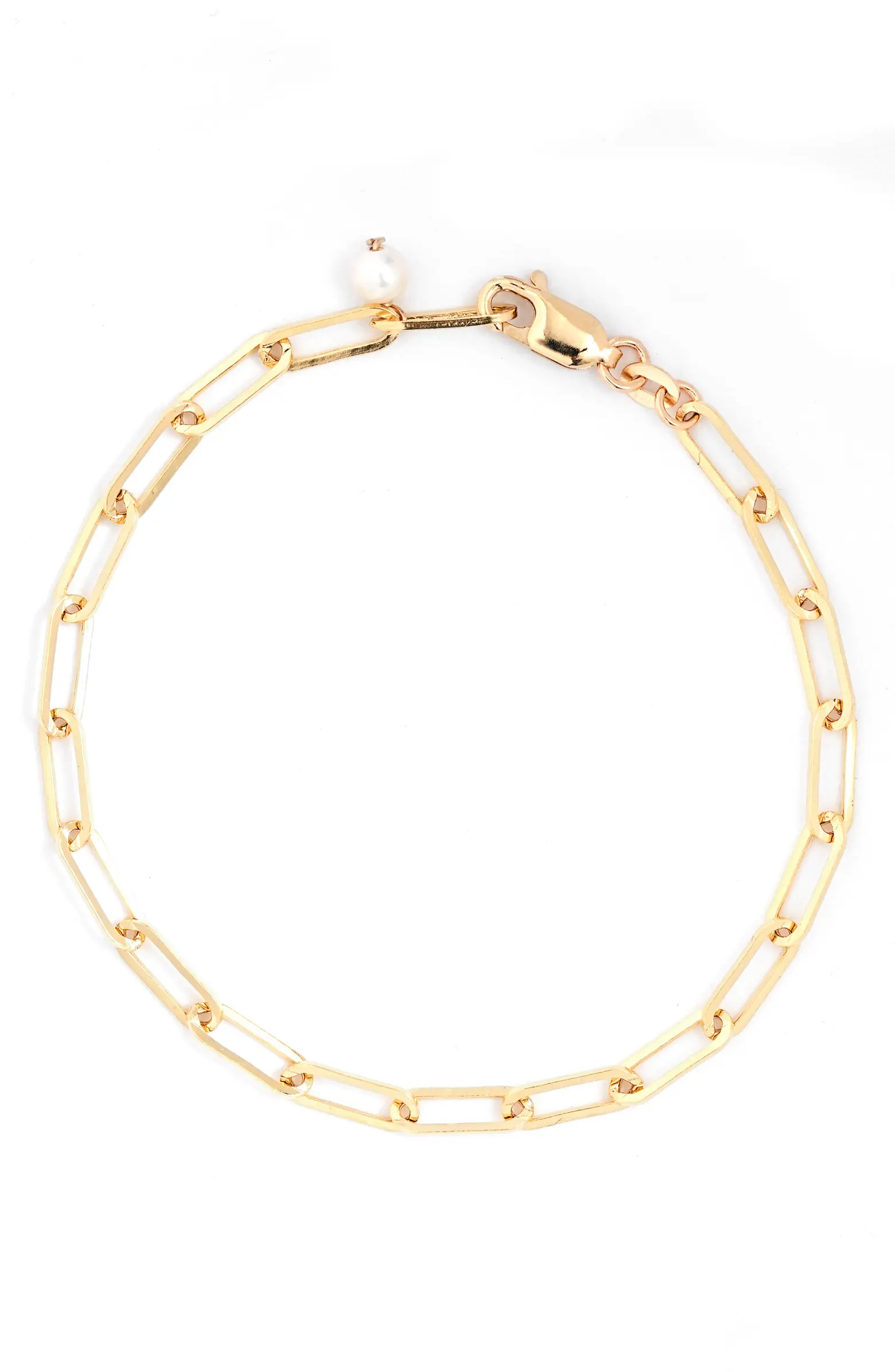Large Paper Clip Chain Bracelet | Nordstrom