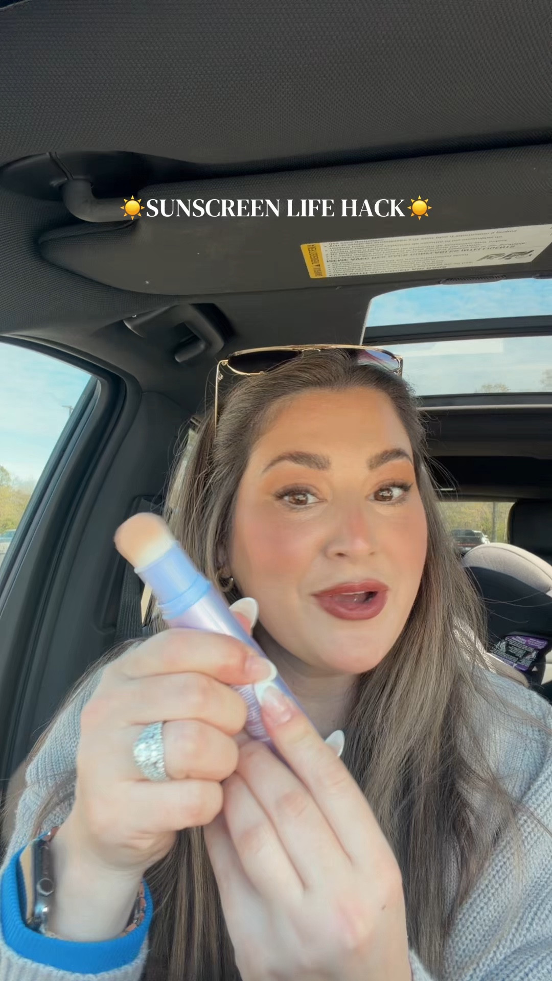 This will be in my bag all summer☀️ @tarte cosmetics #facesunscreen #scalpsunscreen #sunscreenpowder #tartecosmetics #sunscreen 

#LTKdayinmylife #LTKBeauty #LTKselfcare