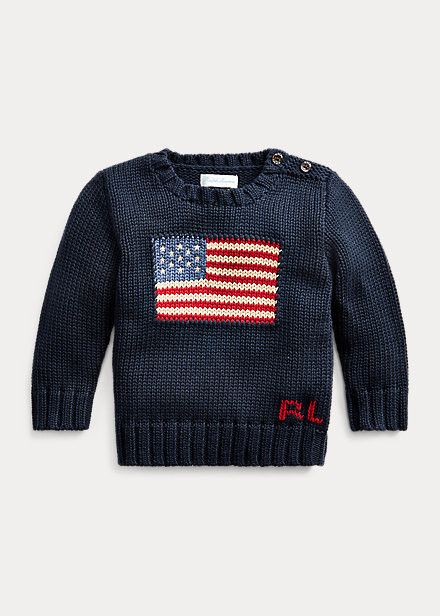 Flag Cotton Jumper | Ralph Lauren (UK)