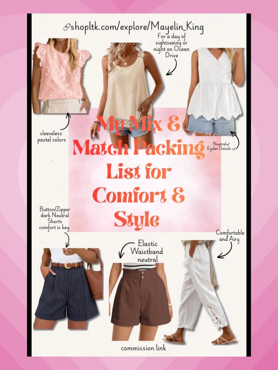 summer outfits
Weekend Trip to Miami, FL | My Mix & Match Packing List for Comfort & Style 


Keywords: Miami packing list, travel outfit ideas women, carry on essentials, vacation capsule wardrobe, easy vacation outfits, mix and match fashion
#style #traveloutfits #packingtips

#LTKootd #LTKSeasonal #LTKTravel