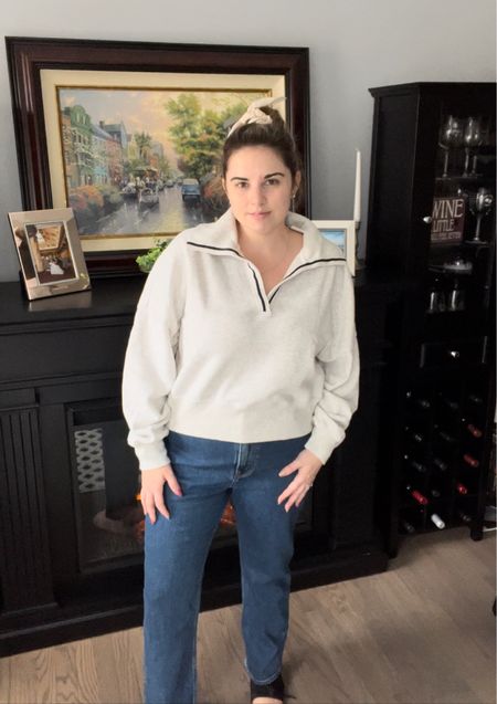 Love this elevated pull over and jeans combo 

Jeans - 31 
Pullover - large 

#LTKFind #LTKstyletip #LTKcurves