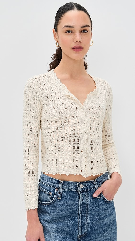 Z Supply Cardi Crochet Top | Shopbop | Shopbop
