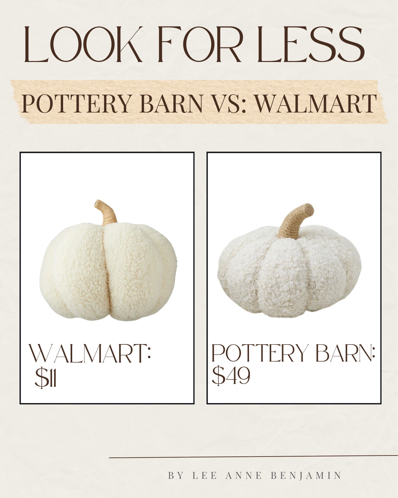 Pottery Barn look for less pillow at Walmart!

#LTKHome #LTKFindsUnder50 #LTKSaleAlert