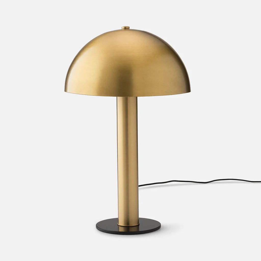 Sidnie Lamp - Natural Brass | Schoolhouse