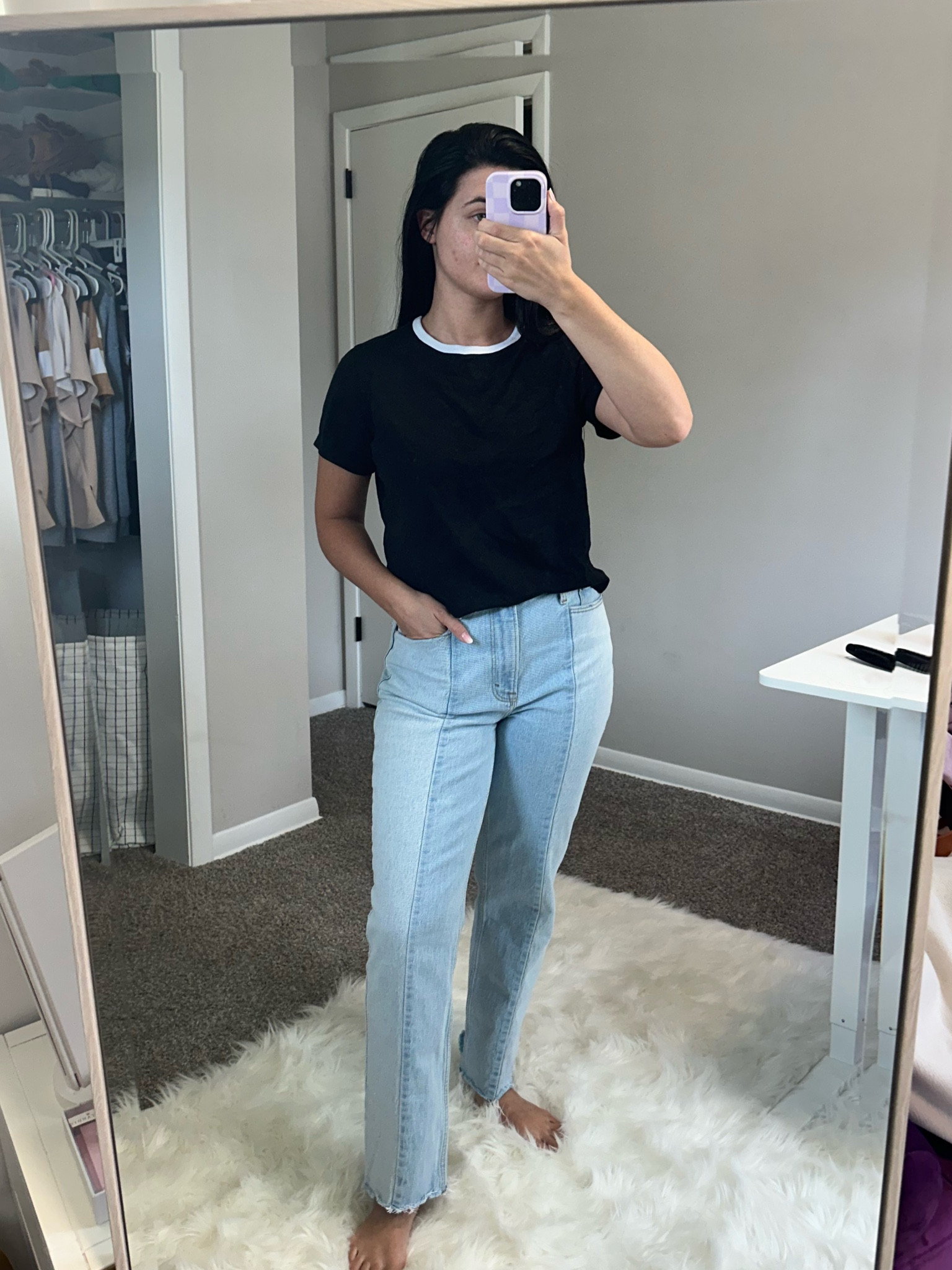 Basics with a pop of flare!
