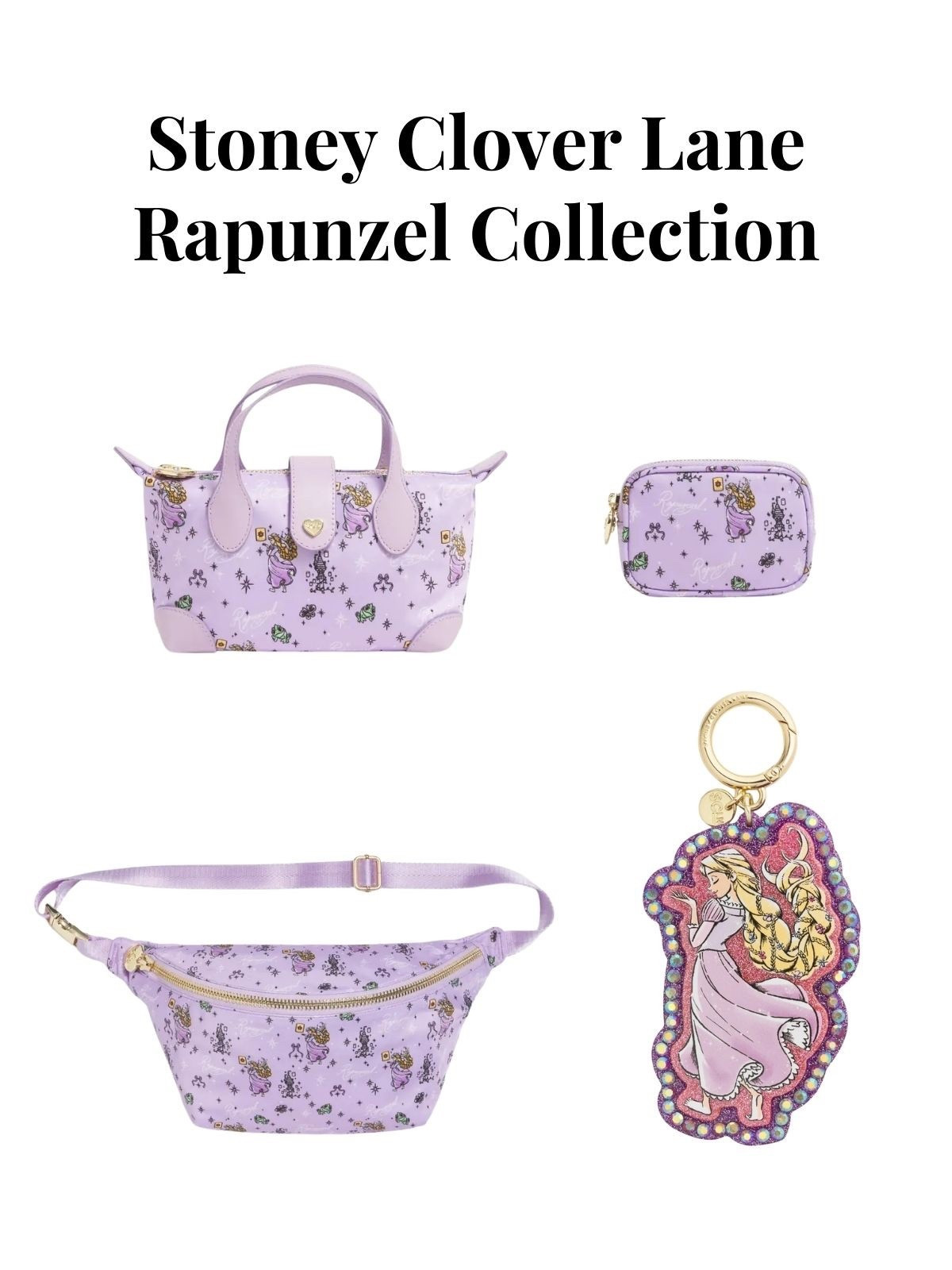 New Stoney Clover Lane Rapunzel pouchette, fanny pack, bag charm, and more!

#LTKTravel #LTKSeasonal #LTKootd