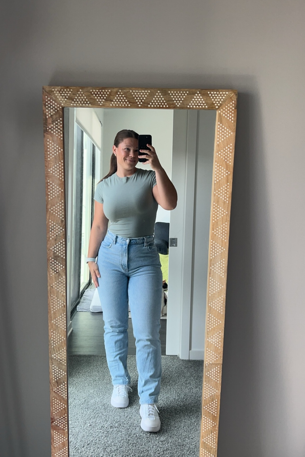 Work outfit  of the day 

wearing skims tshirt no longer sold in this color 

#LTKFindsUnder100 #LTKFindsUnder50 #LTKWorkwear