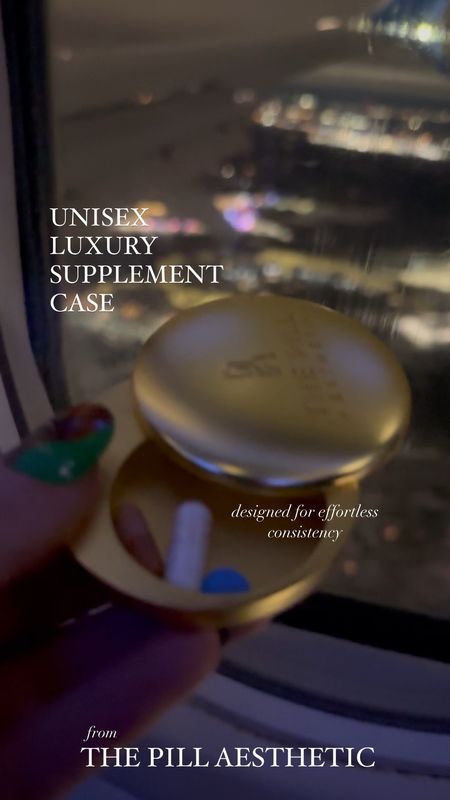 Elevate 2024 ✨ with one simple product 

My everyday and especially travel best friend to carry medications and my probiotic - The Pill Aesthetic 

	• Stay Consistent Taking Medications and Supplements 
Help Emulate Good Habits
Luxury unisex supplement case 
(AD) 

#LTKtravel #LTKfindsunder50 #LTKfamily