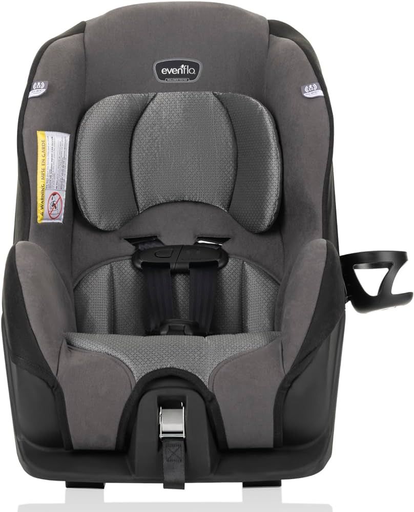 Evenflo Tribute LX 2-in-1 Lightweight Convertible Car Seat, Travel Friendly (Saturn Gray) | Amazon (US)