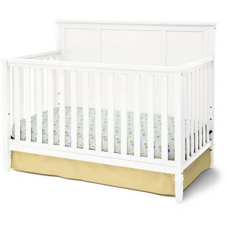 Delta Children Epic 4-in-1 Convertible Crib White | Walmart (US)