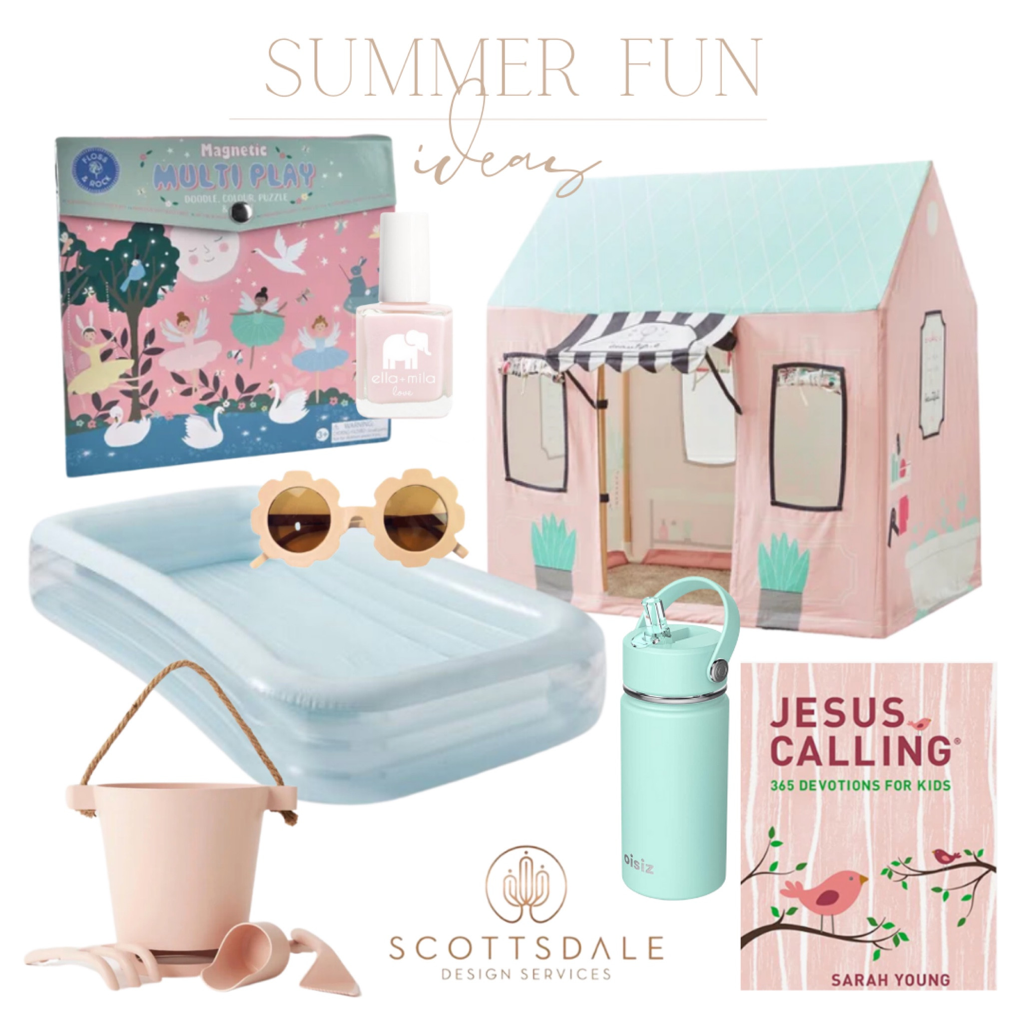 Kids summer fun ideas!☀️

Summer break, play house, inflatable pool, beach toys, pool toys, kids sunglasses, kids travel, summer reading, 

#LTKswim #LTKkids #LTKtravel