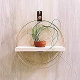 Fünfte. Handmade plant hanger, wooden wall planter, air plant, terracotta, wall shelf, plant decor,  | Amazon (US)