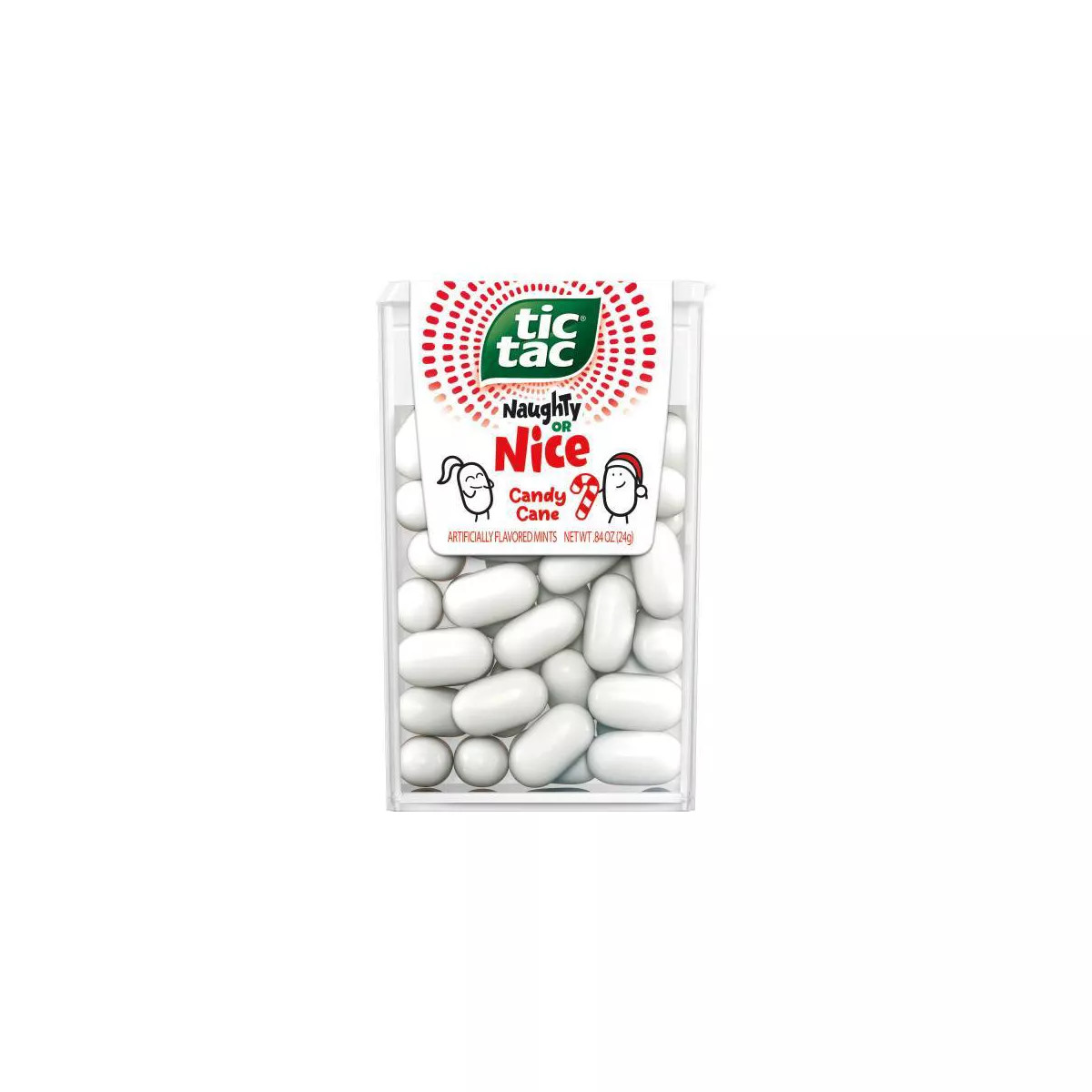 Tic Tac Mint Candy Cane - 0.84oz | Target