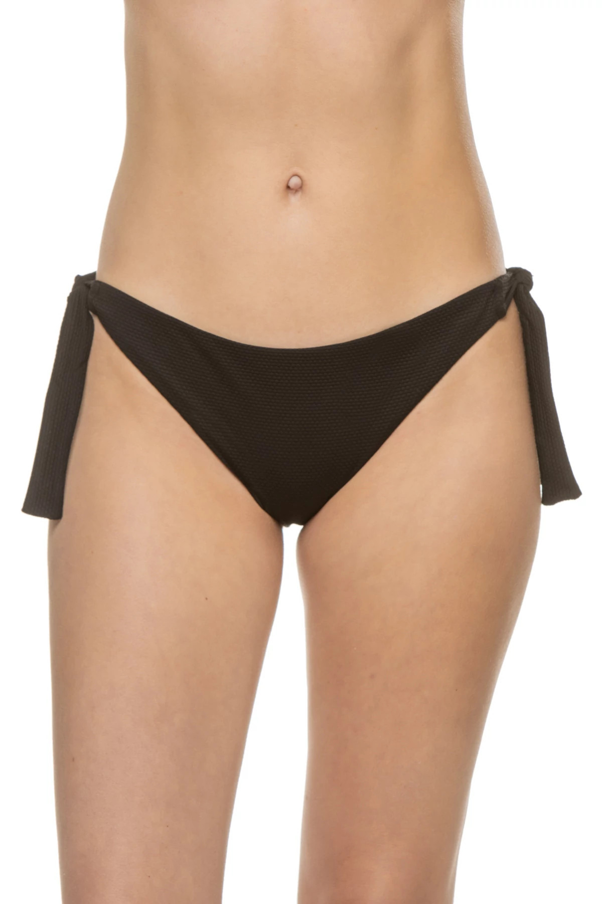 Frankie Textured Tie Side Hipster Bikini Bottom | Everything But Water