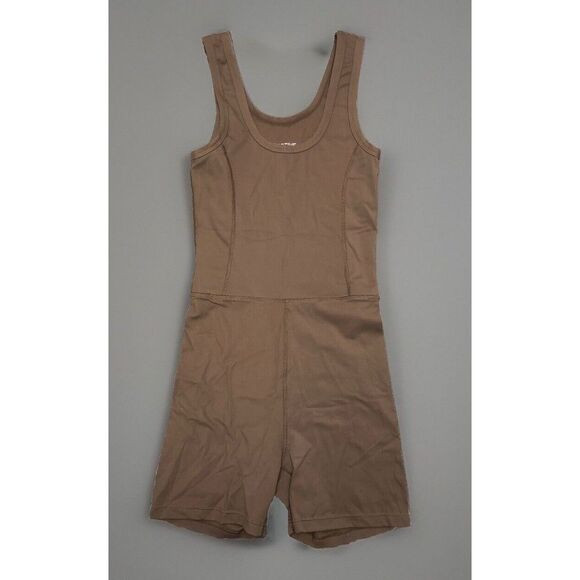 Set Active Sportbody‎ Shortysuit Women's M Romper One Piece Brown | Poshmark